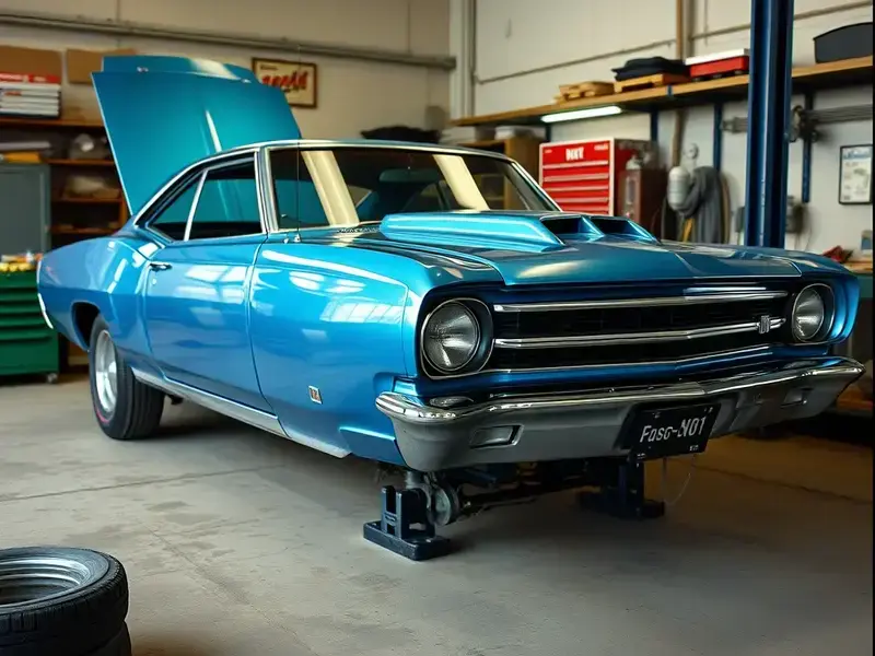 Classic car restoration